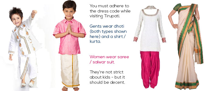 dress code in tirumala