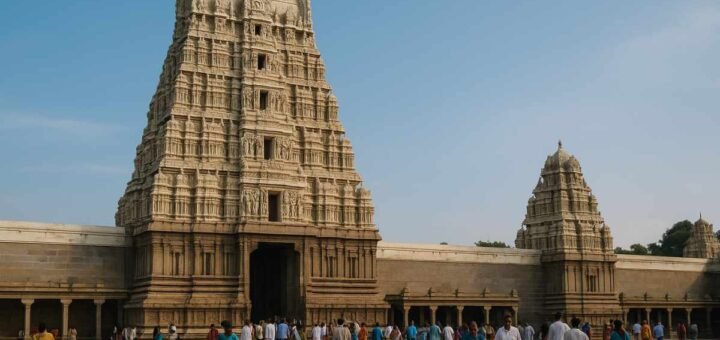 Tirumala Venkateswara Temple — daylight gopuram view
