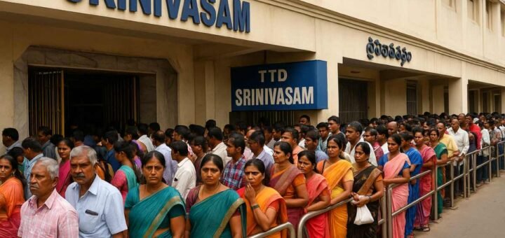 Srinivasam Complex Tirupati Darshan Ticket Counter