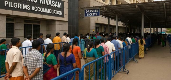 Vishnu Nivasam Tirupati SSD Token Counter