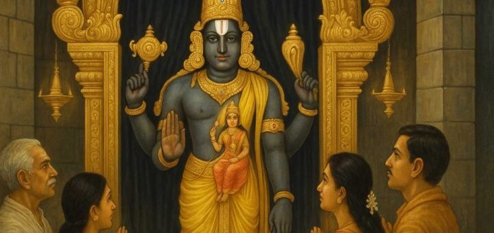 Vyuha Lakshmi Achu Tirumala Darshan