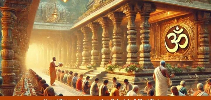 Vasavi Bhavan Tirumala Annaprasadam Timings – Free Food Service for Devotees