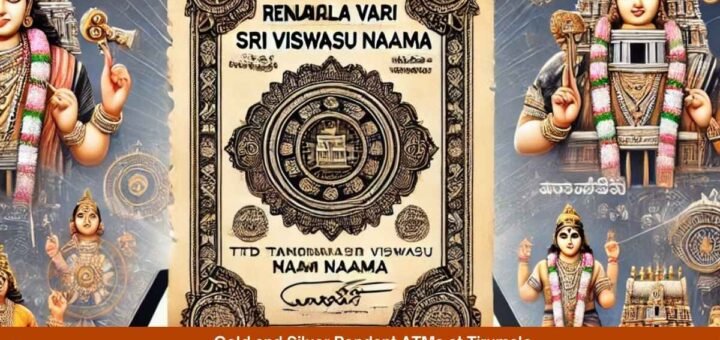 Buy TTD Relangi Tangirala Vari Sri Viswasu Naama Panchangam Online