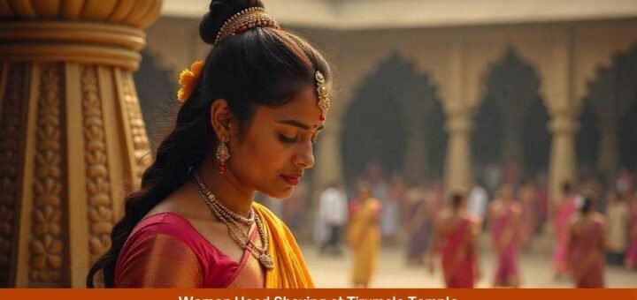 Women Head Shaving at Tirumala Temple