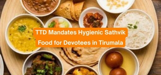 TTD mandates hygienic Sathvik food