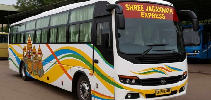 Shree Jagannath Express premium bus service to Tirupati and Ayodhya