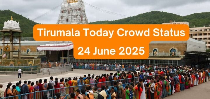 Tirumala Darshan Queue June 23, 2025
