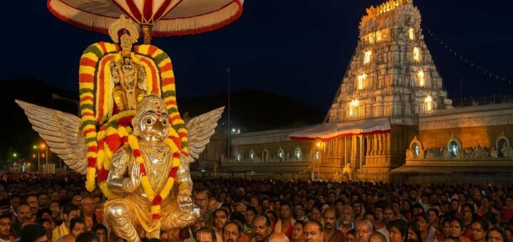 Tirumala Garuda Seva Procession July 2025