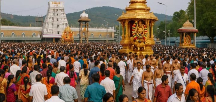Tirumala Today Status – 29 Sep 2025 Brahmotsavam Crowd
