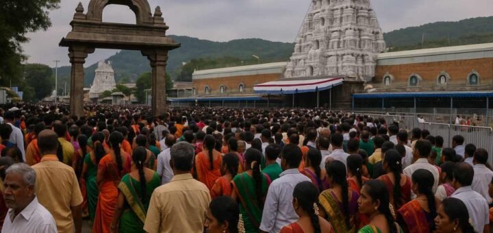Tirumala Today Status 09 Oct 2025 – Shila Toranam Queue & Gopuram