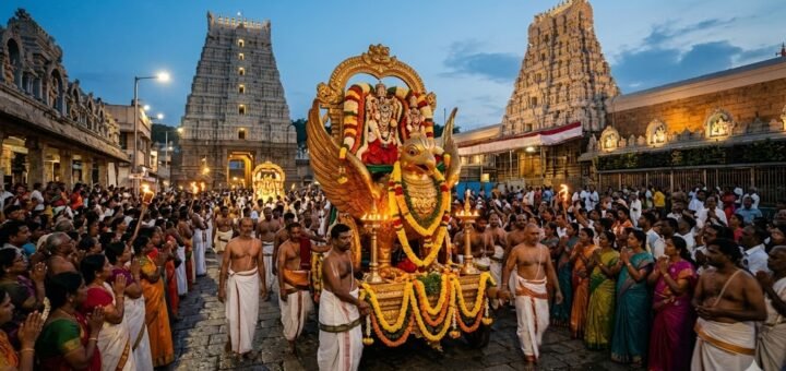 Tirumala May 2026 Festivals Garuda Seva Procession